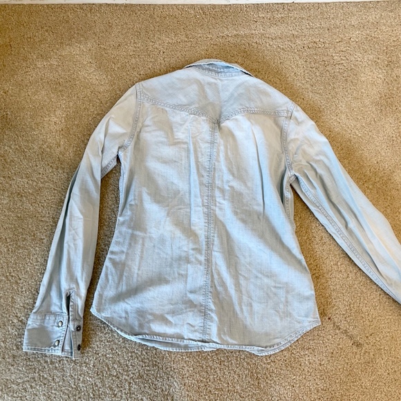 American Eagle Button Up Size S/P - Picture 9 of 11